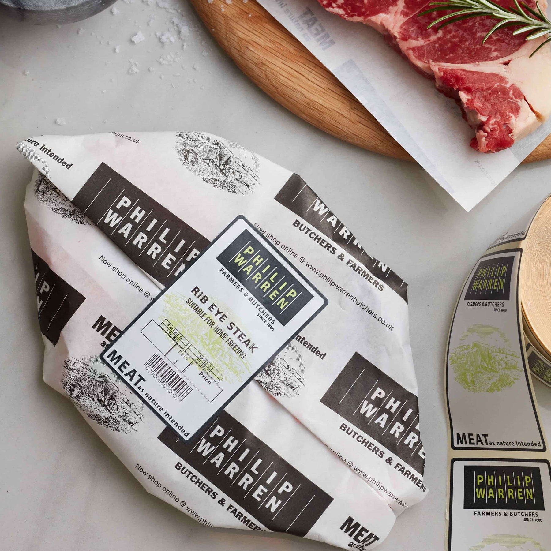 Self adhesive roll labels, Rufford, Lancashire