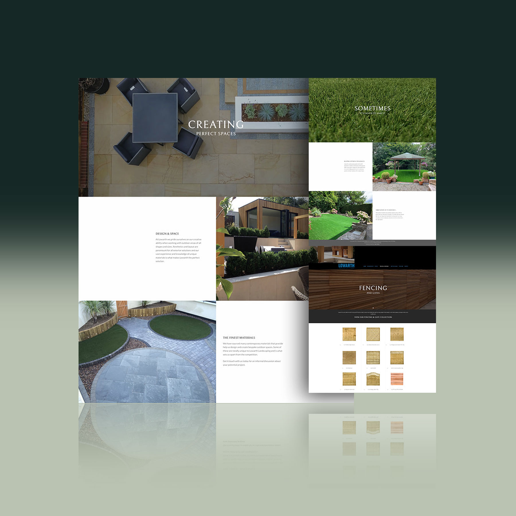Lancashire Gardening website designer