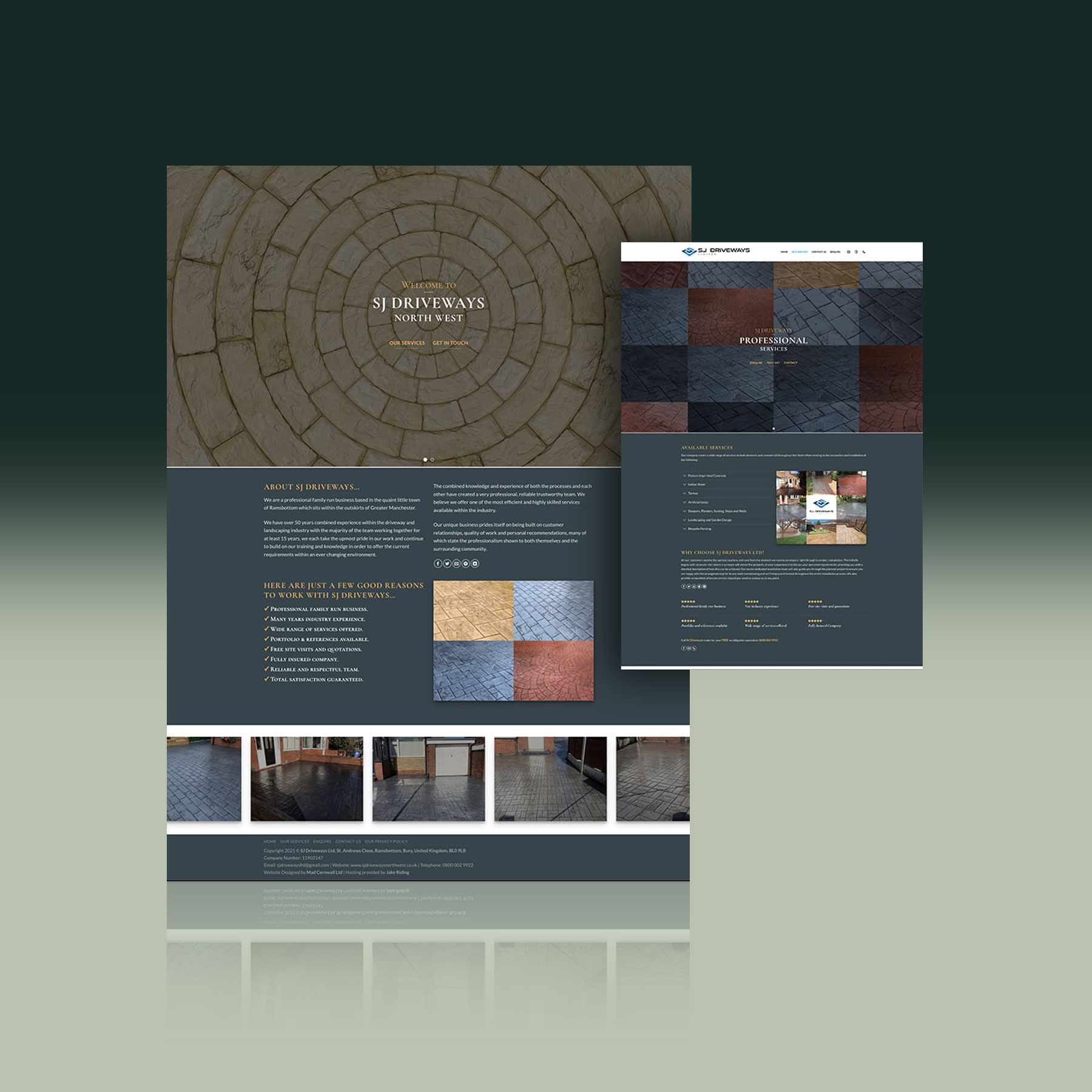 Website design in Ramsbottom Lancashire